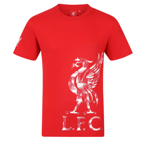 Tričko Liverpool FC Crest - červená