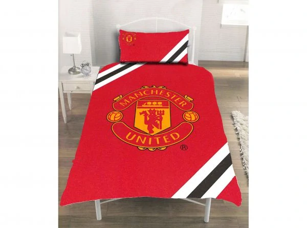 Fotbalové povlečení Manchester United FC Stripe