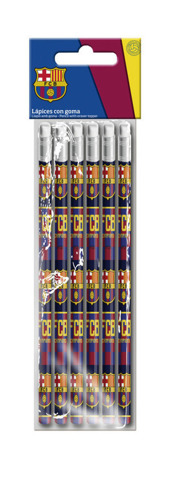 Sada tužek Barcelona FC- 6 ks