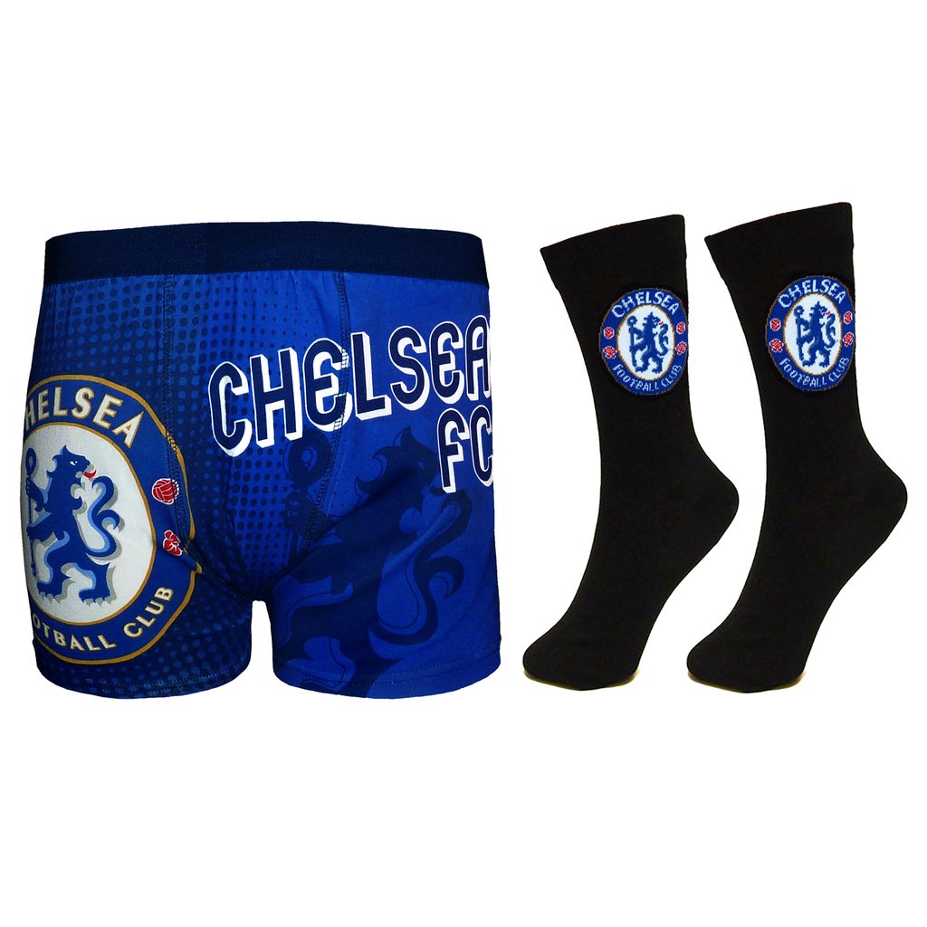 Pánské boxerky a ponožky Chelsea FC Set