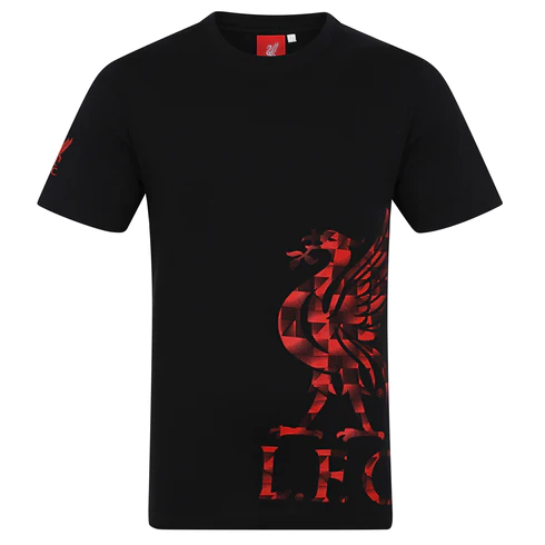 Tričko Liverpool FC Crest - černá