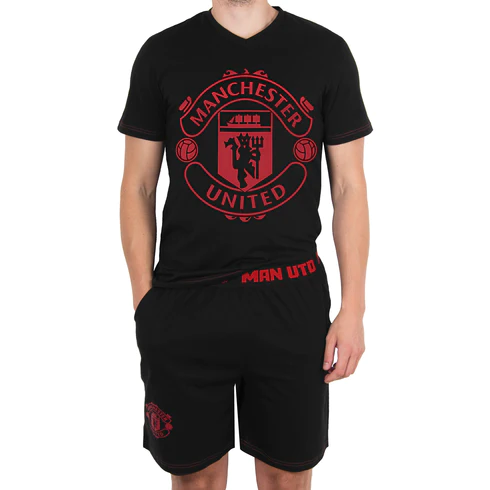 Pánské pyžamo Manchester United FC - černá