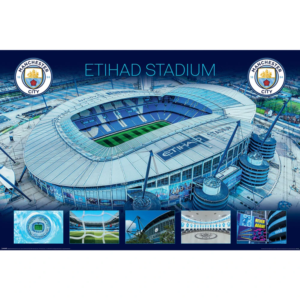Plakát Manchester City FC Etihad Stadium