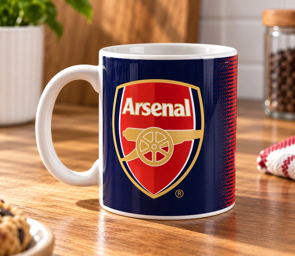 Hrnek Arsenal FC Halftone