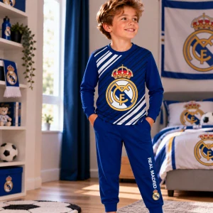 Dětské pyžamo Real Madrid CF Reflex Blue Long