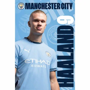 Plakát Manchester City FC Haaland