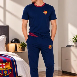 Pánské pyžamo Barcelona FC Long