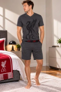 Pánské pyžamo Liverpool FC - šedé