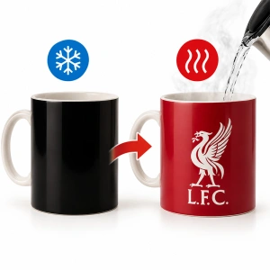 Hrnek Liverpool FC Měnící barvu