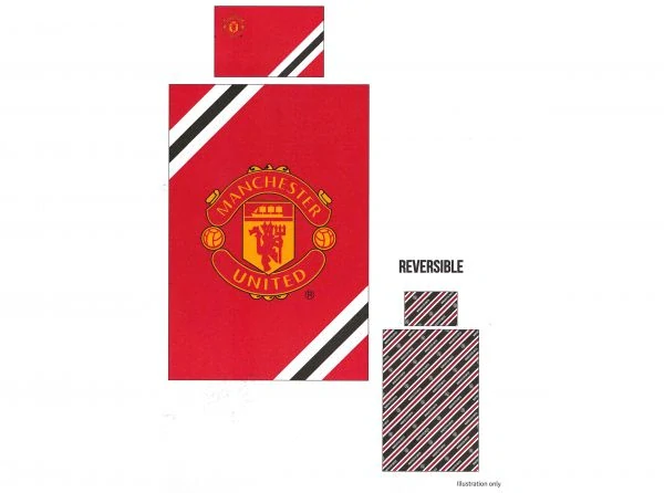 Fotbalové povlečení Manchester United FC Stripe