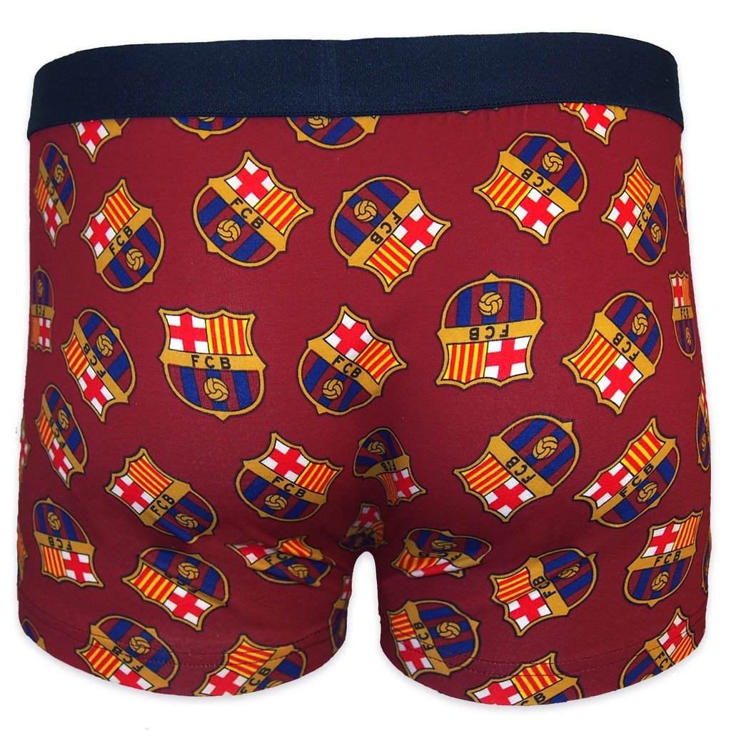 Pánské boxerky Barcelona FC - červené