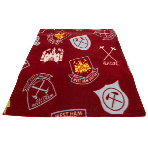 Fleecova deka West Ham United FC