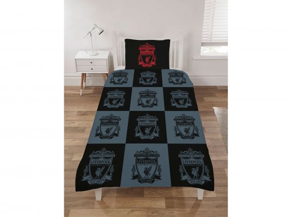Fotbalové povlečení Liverpool FC Checkerboard 