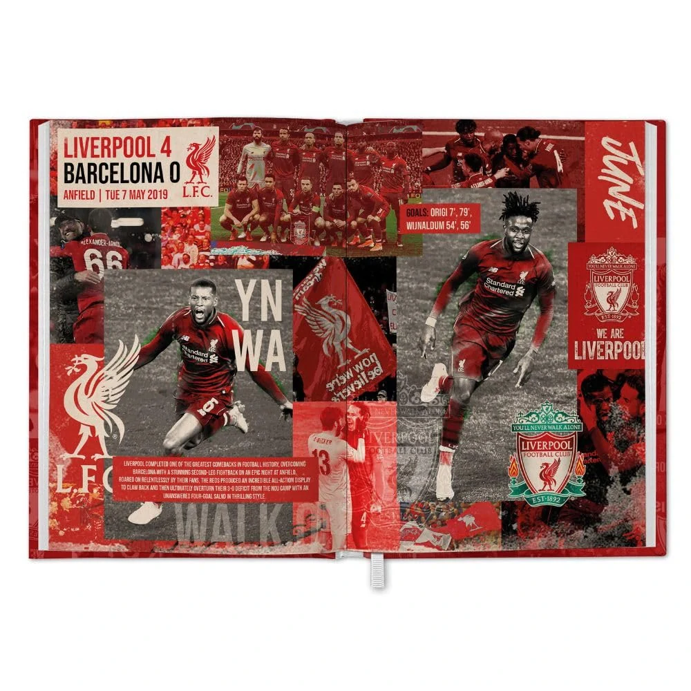 Diář 2025 Liverpool FC